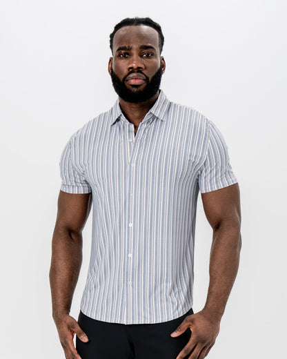 State & Liberty - "The Montana" Bengal Mini Stripe