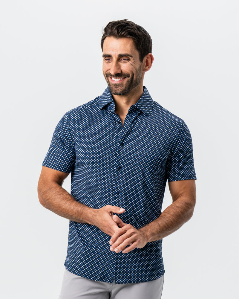 State & Liberty - "The Theo" Geo Flower Print