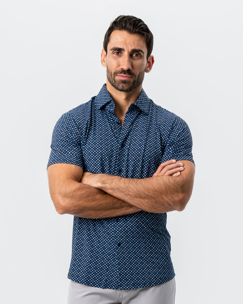 State & Liberty - "The Theo" Geo Flower Print