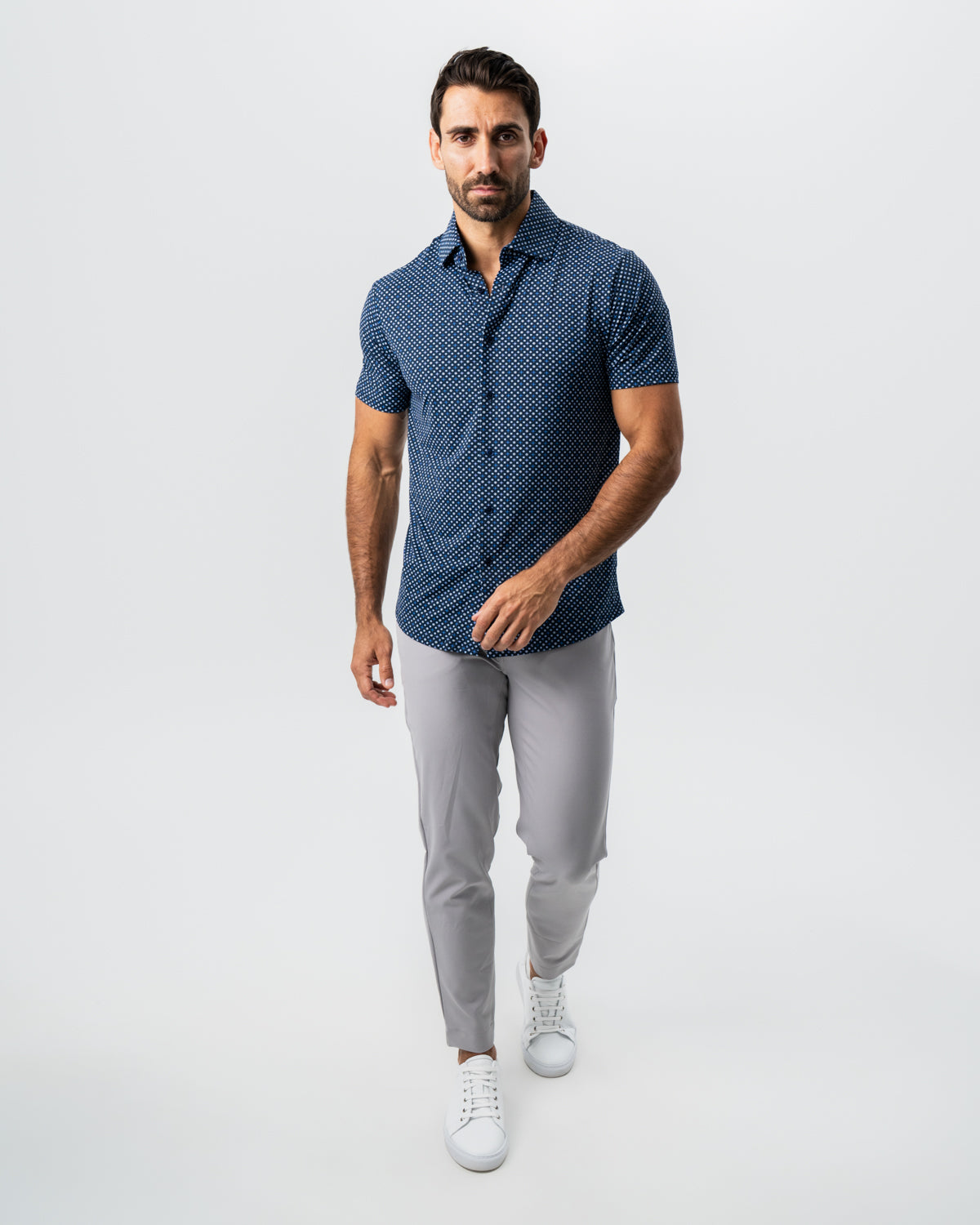 State & Liberty - "The Theo" Geo Flower Print
