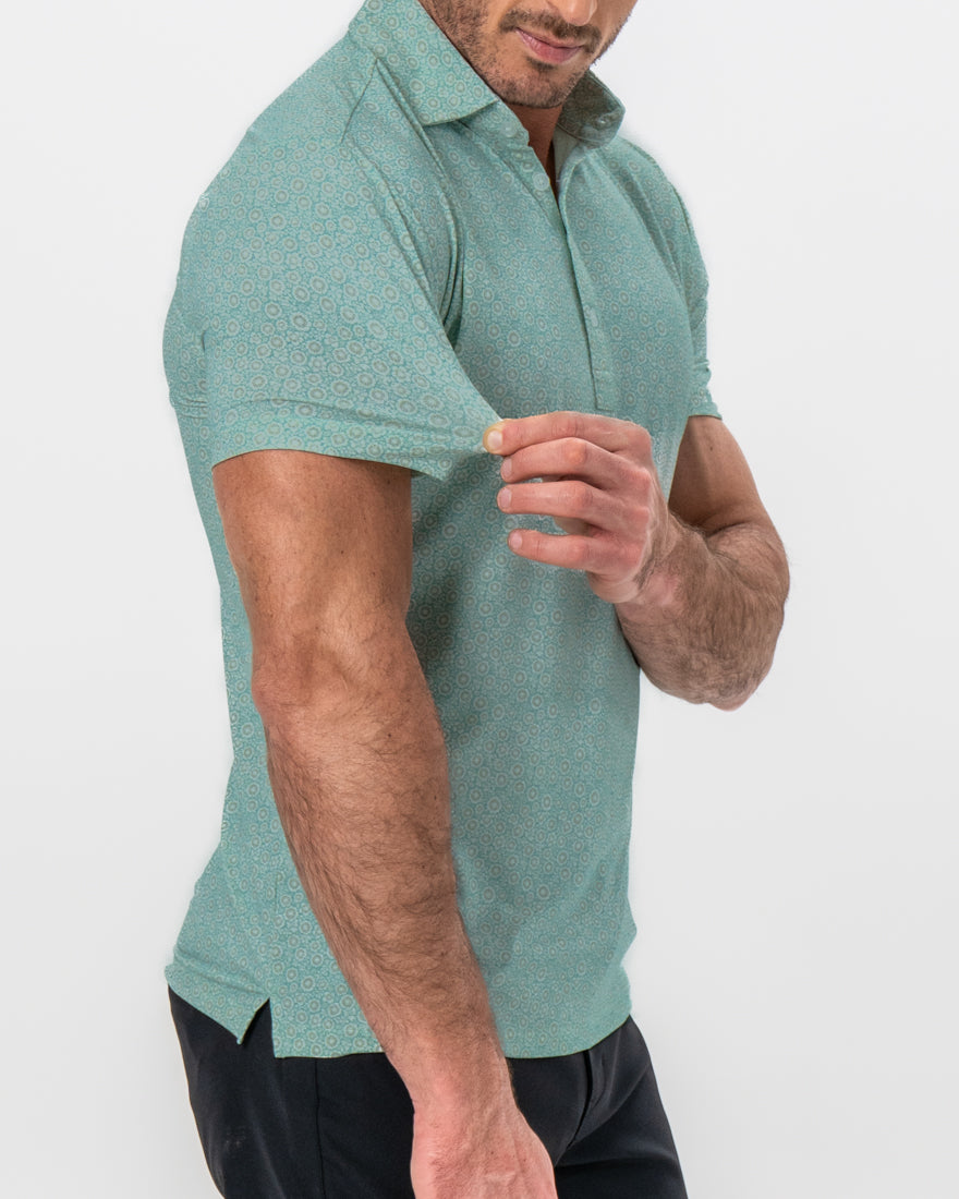 State & Liberty - "The Drift" Seafoam Floral Print