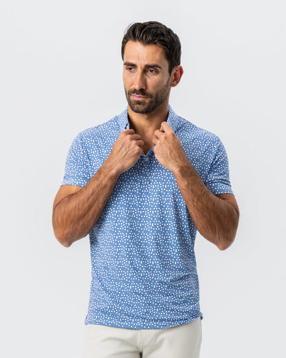 State & Liberty - "The Beckham" Geo Royal Blue & White Double Circle