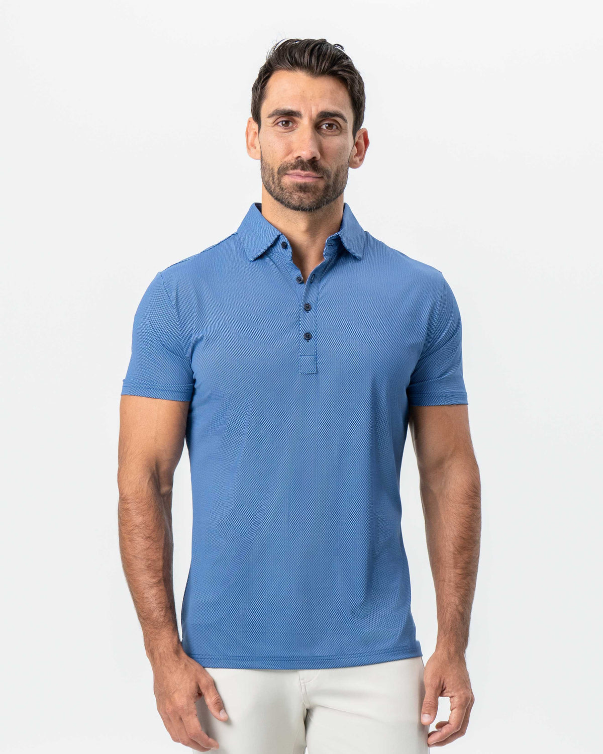 State & Liberty - "The Luke" Blue Mini Crown Check