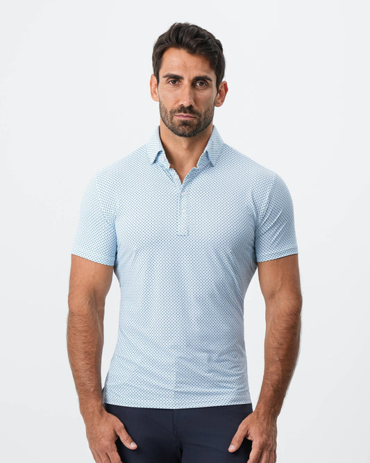 State & Liberty - "The Bolt" Light Blue & Navy Cross Diamond