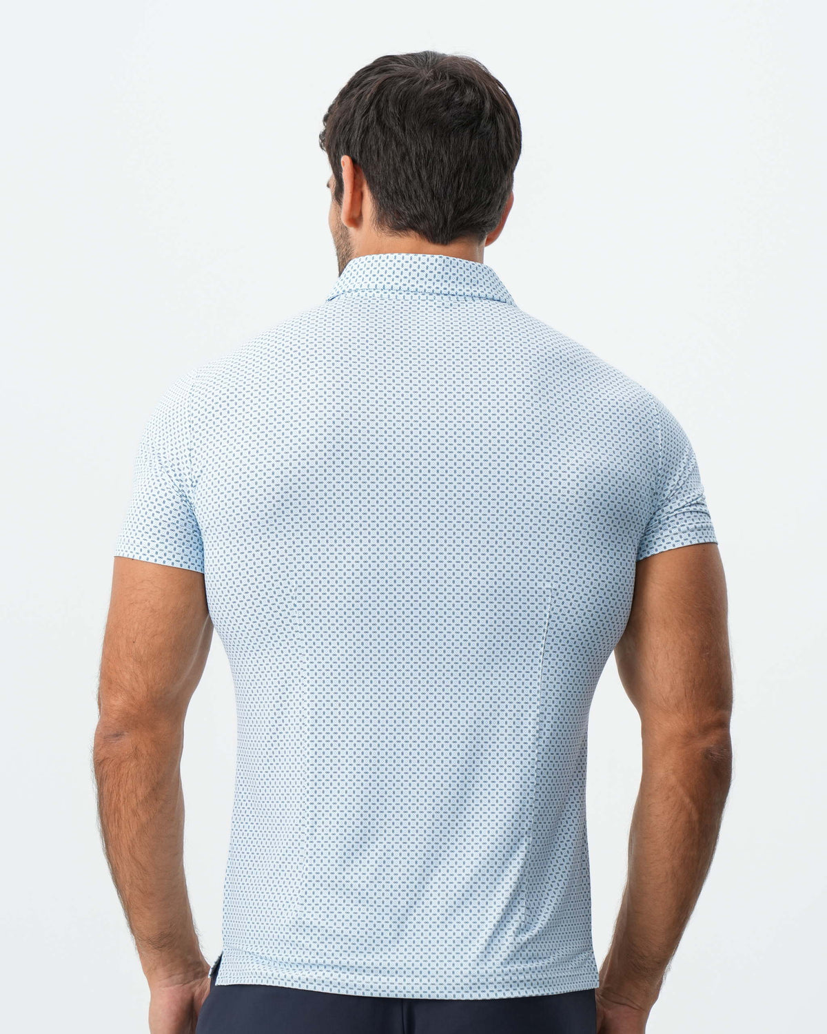 State & Liberty - "The Bolt" Light Blue & Navy Cross Diamond