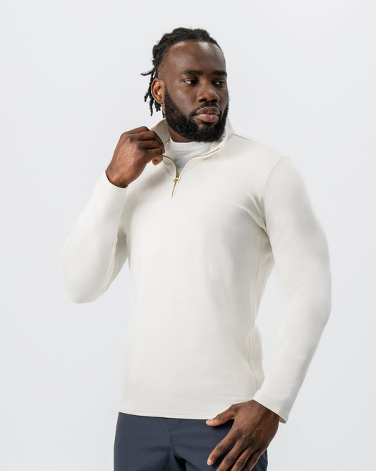 State & Liberty - Quarter Zip - Solid Cream