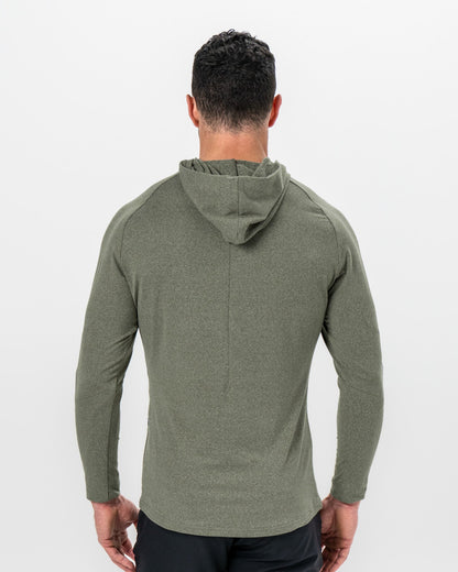 State & Liberty - Brushed Hoodie - Heathered Olive