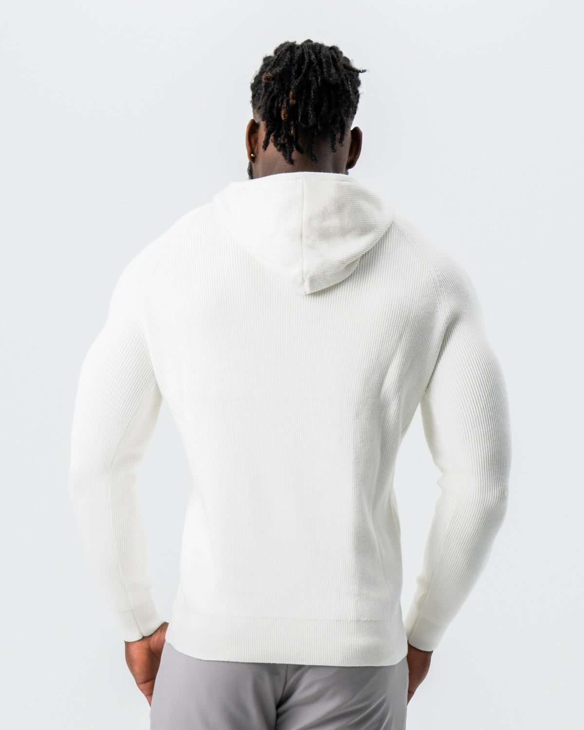 State & Liberty - Heavy Knit Hoodie - Cream