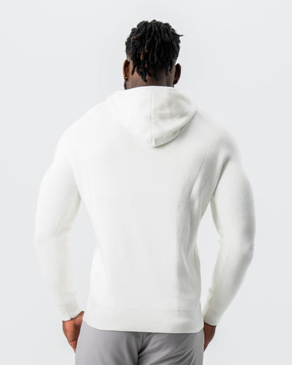 State & Liberty - Heavy Knit Hoodie - Cream