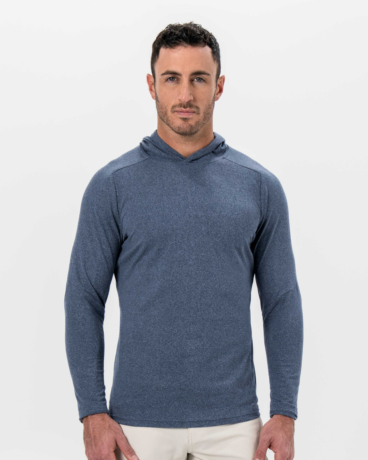 State & Liberty - Brushed Hoodie - Heathered Navy