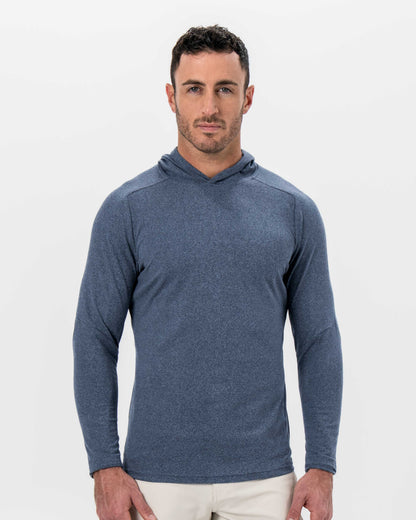 State & Liberty - Brushed Hoodie - Heathered Navy