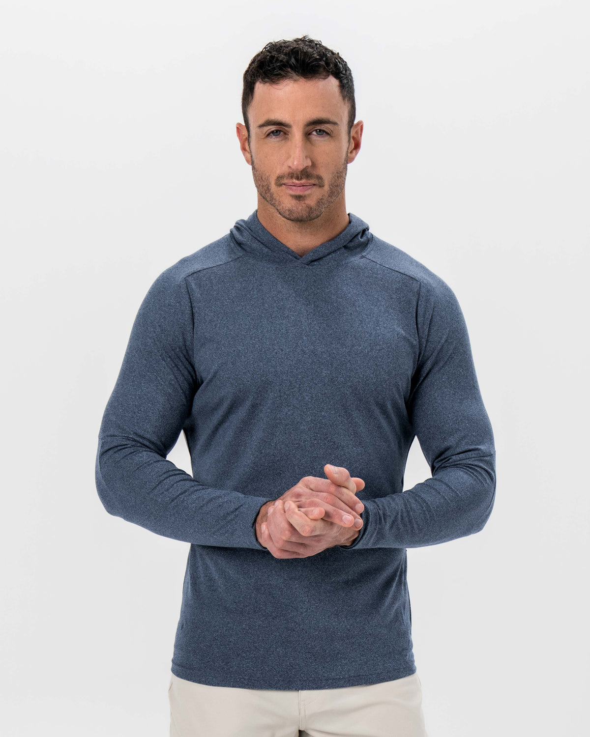 State & Liberty - Brushed Hoodie - Heathered Navy