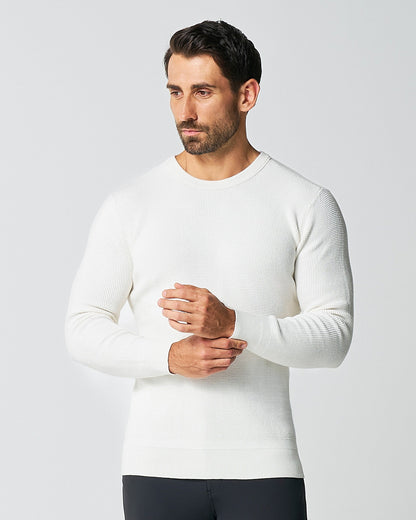 State & Liberty - Heavy Knit Crewneck - Cream