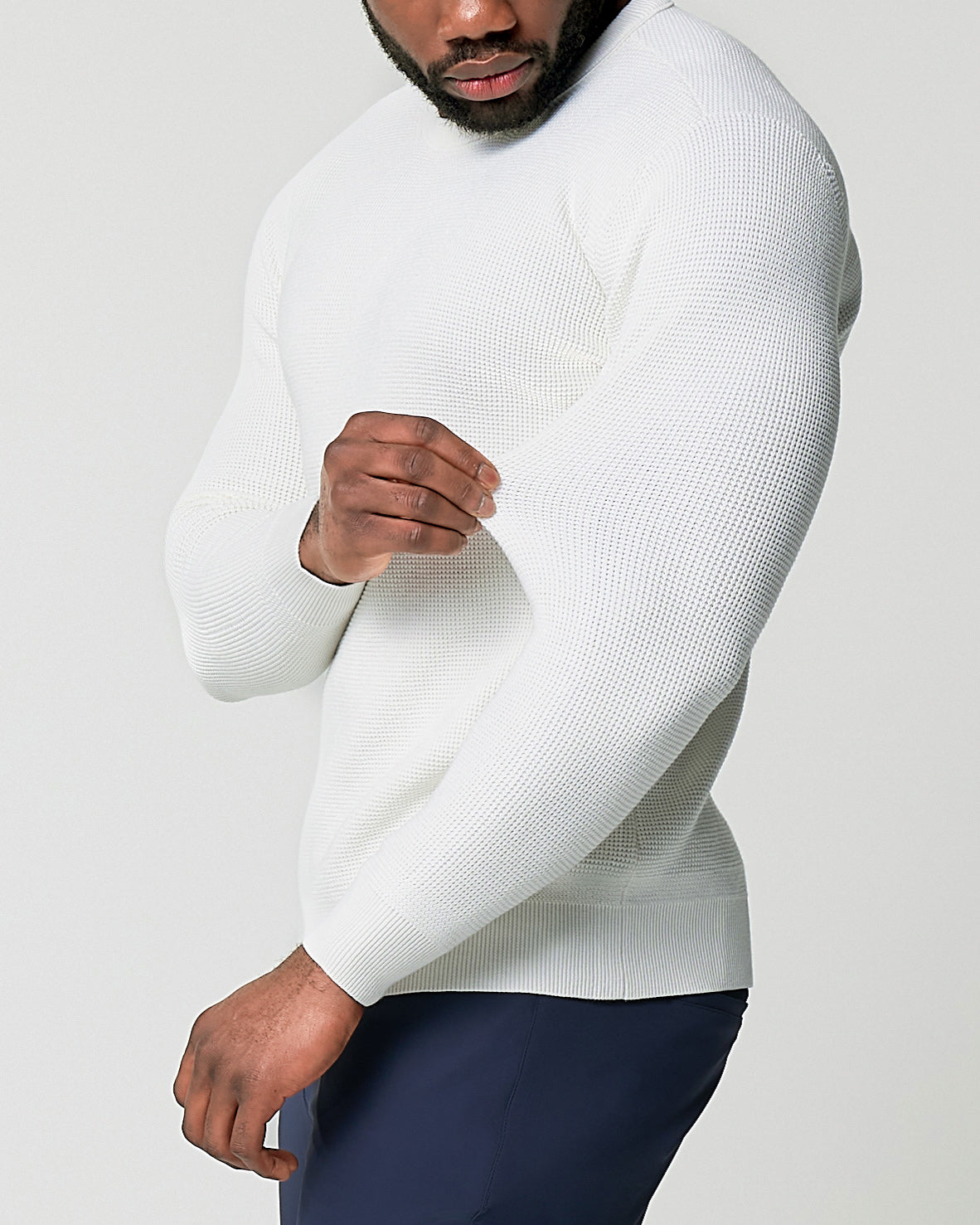 State & Liberty - Heavy Knit Crewneck - Cream