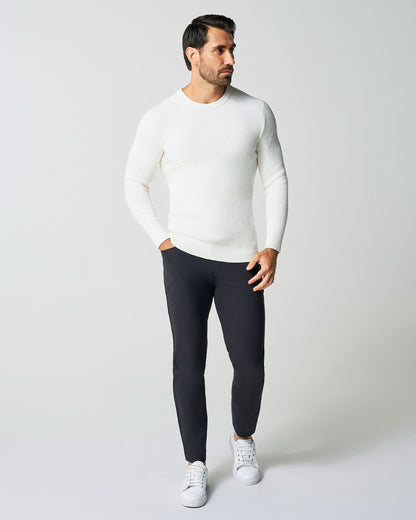 State & Liberty - Heavy Knit Crewneck - Cream