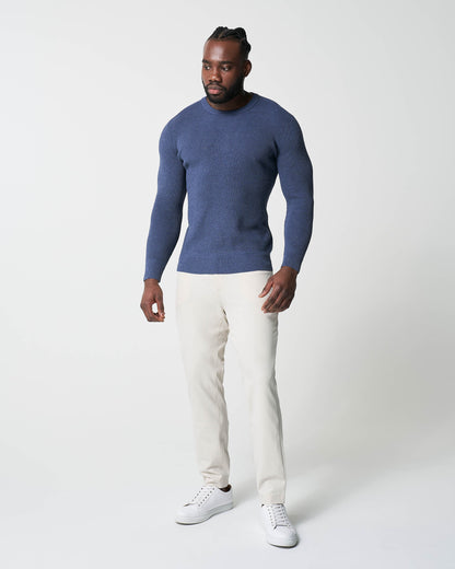 State & Liberty - Heavy Knit Crewneck - Navy
