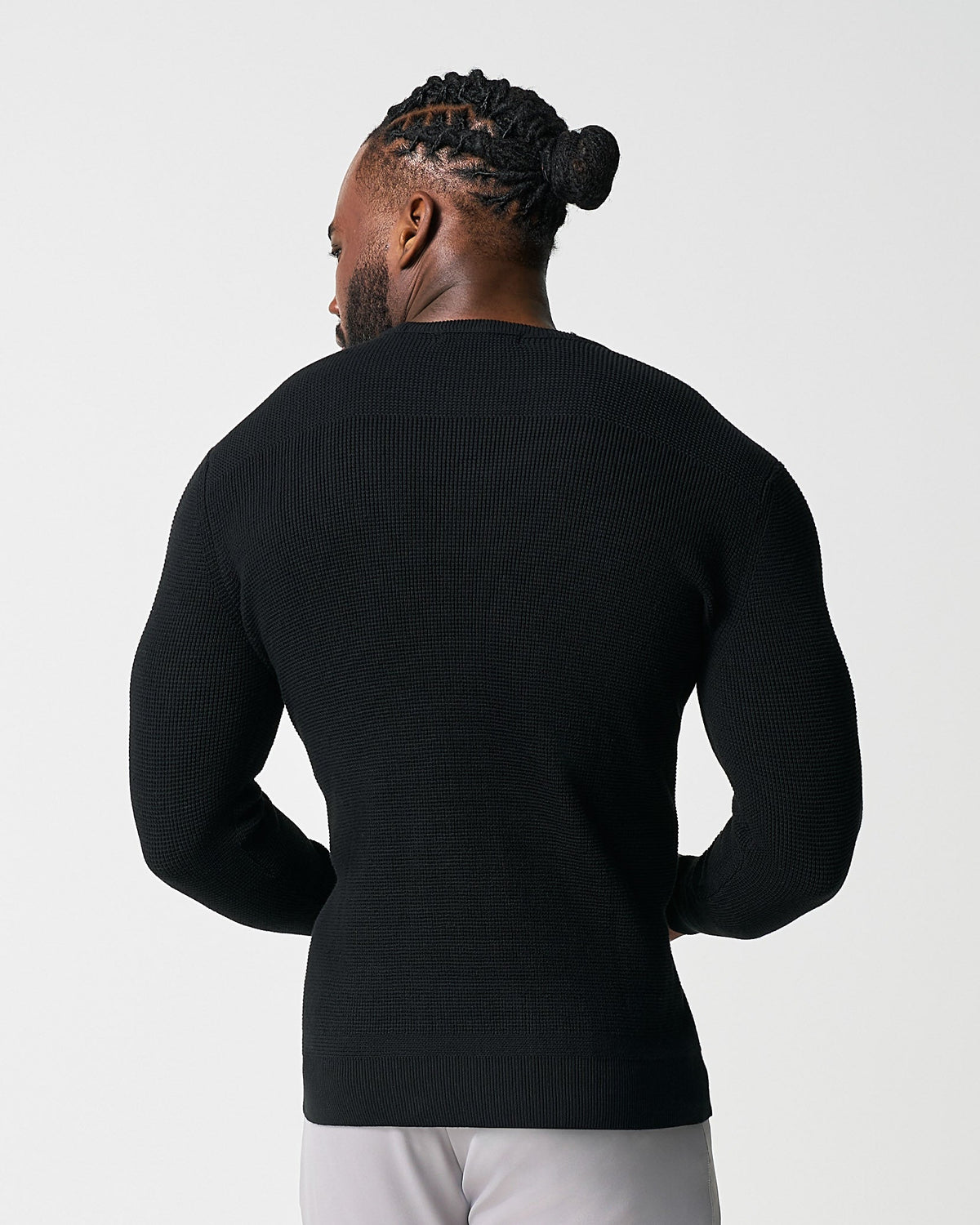 State & Liberty - Heavy Knit Crewneck - Black