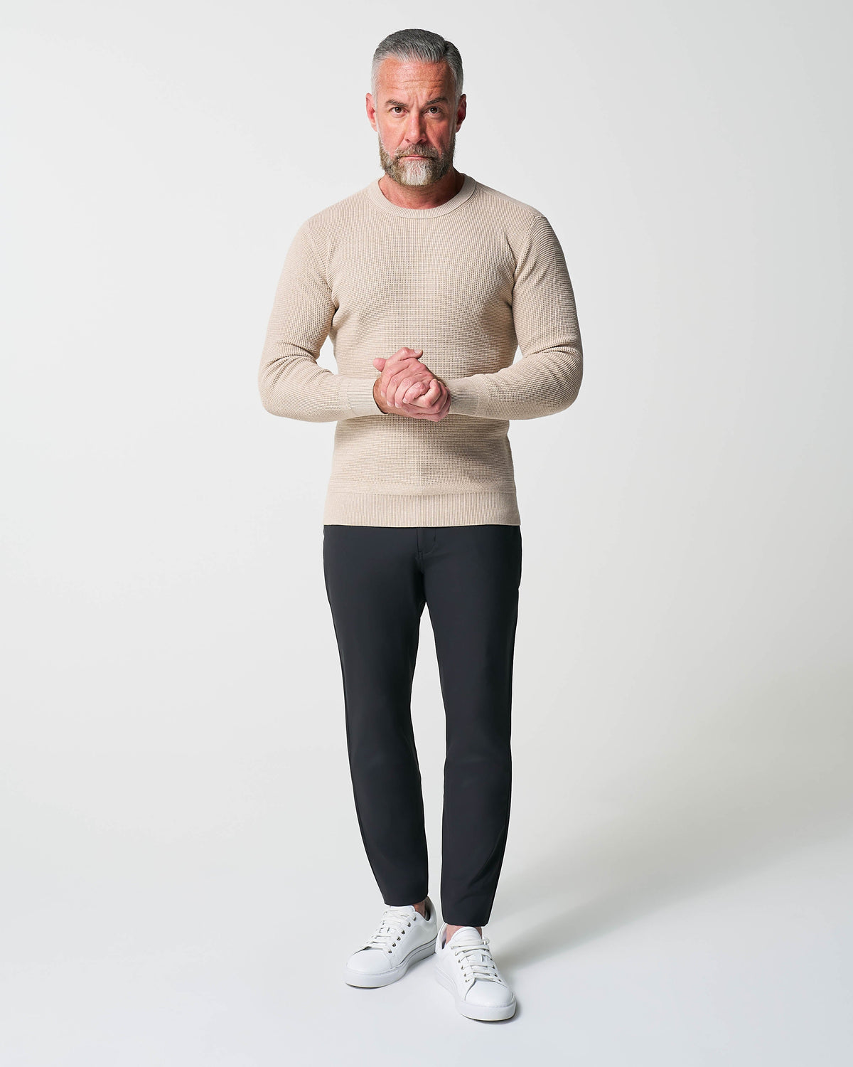 State & Liberty - Heavy Knit Crewneck - Tan