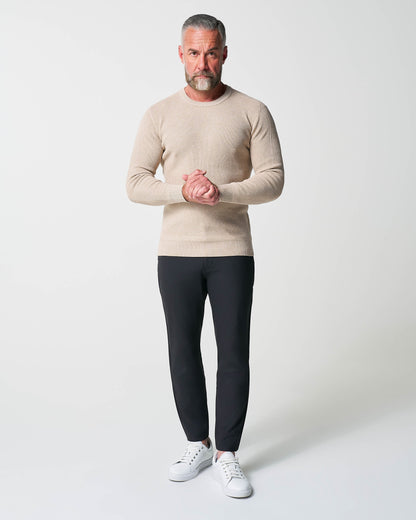 State & Liberty - Heavy Knit Crewneck - Tan