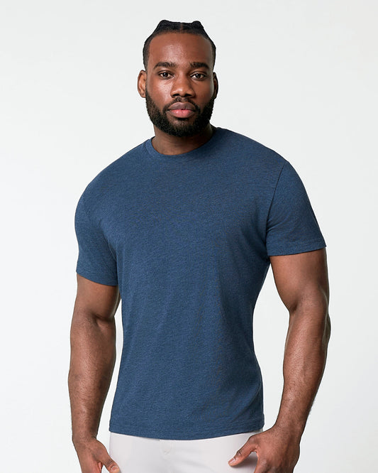 State & Liberty - "The Ashford" Midnight Short Sleeve Crewneck