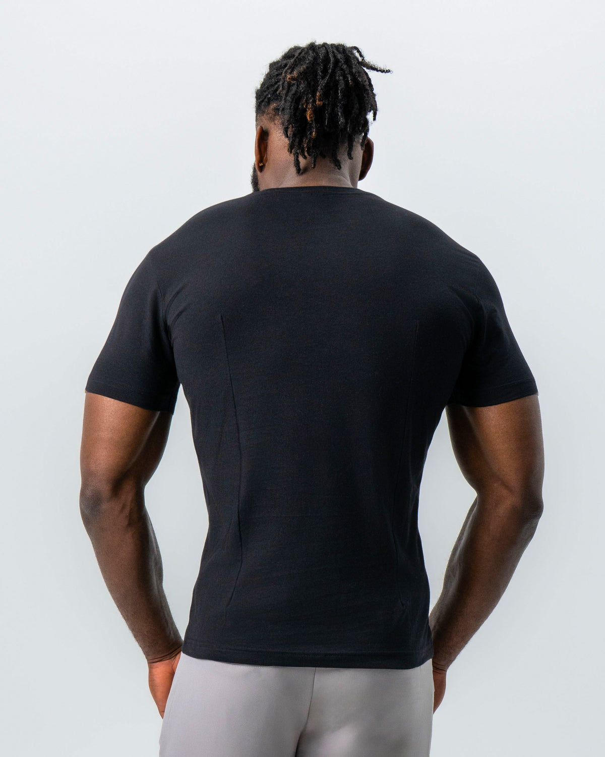 State & Liberty - "The Westport" Black Short Sleeve Crewneck