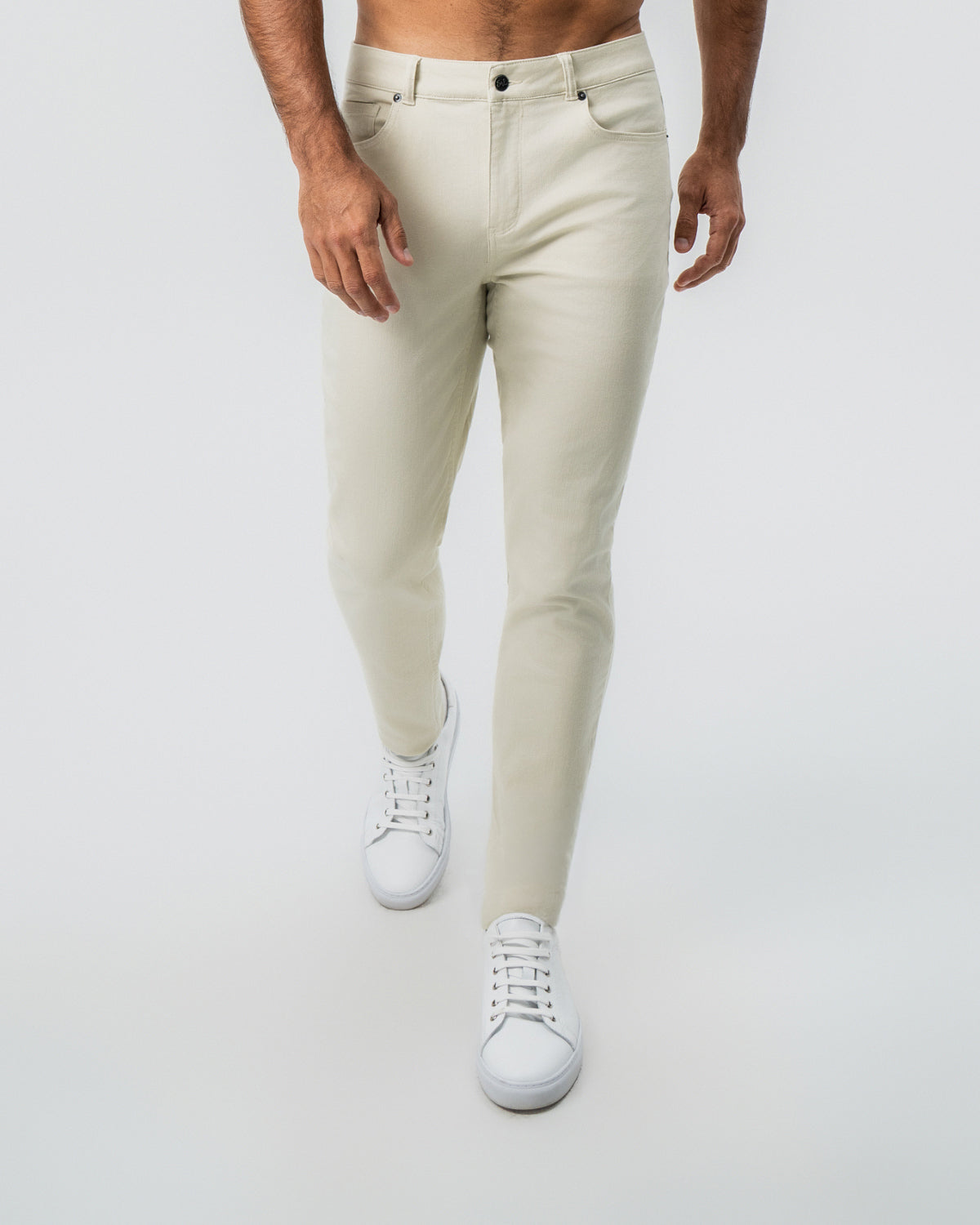State & Liberty - Performance Cotton Twill 5 Pocket Pant - Tan