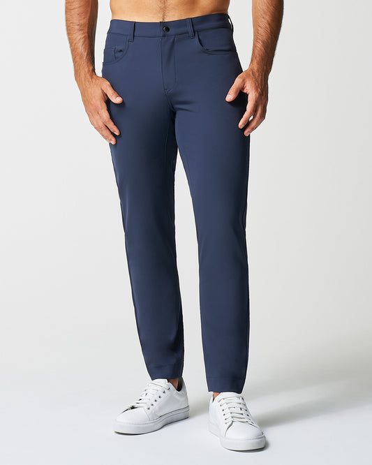 State & Liberty - Athletic Fit Stretch Tech Chino - Navy