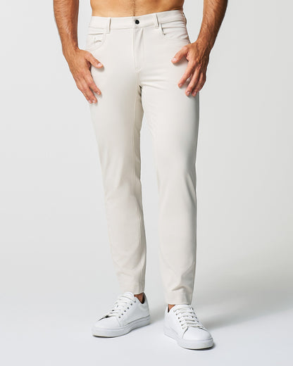 State & Liberty - Athletic Fit Stretch Tech Chino - Light Khaki