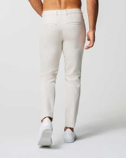 State & Liberty - Athletic Fit Stretch Tech Chino - Light Khaki