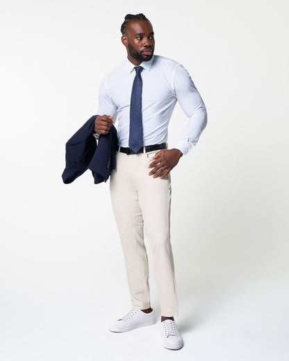 State & Liberty - Athletic Fit Stretch Tech Chino - Light Khaki