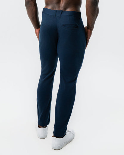 State & Liberty - Knit Chino - Navy