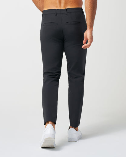 State & Liberty - Athletic Fit Stretch Tech Chino - Black