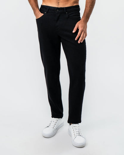 State & Liberty - Athletic Fit Stretch Jeans - Black