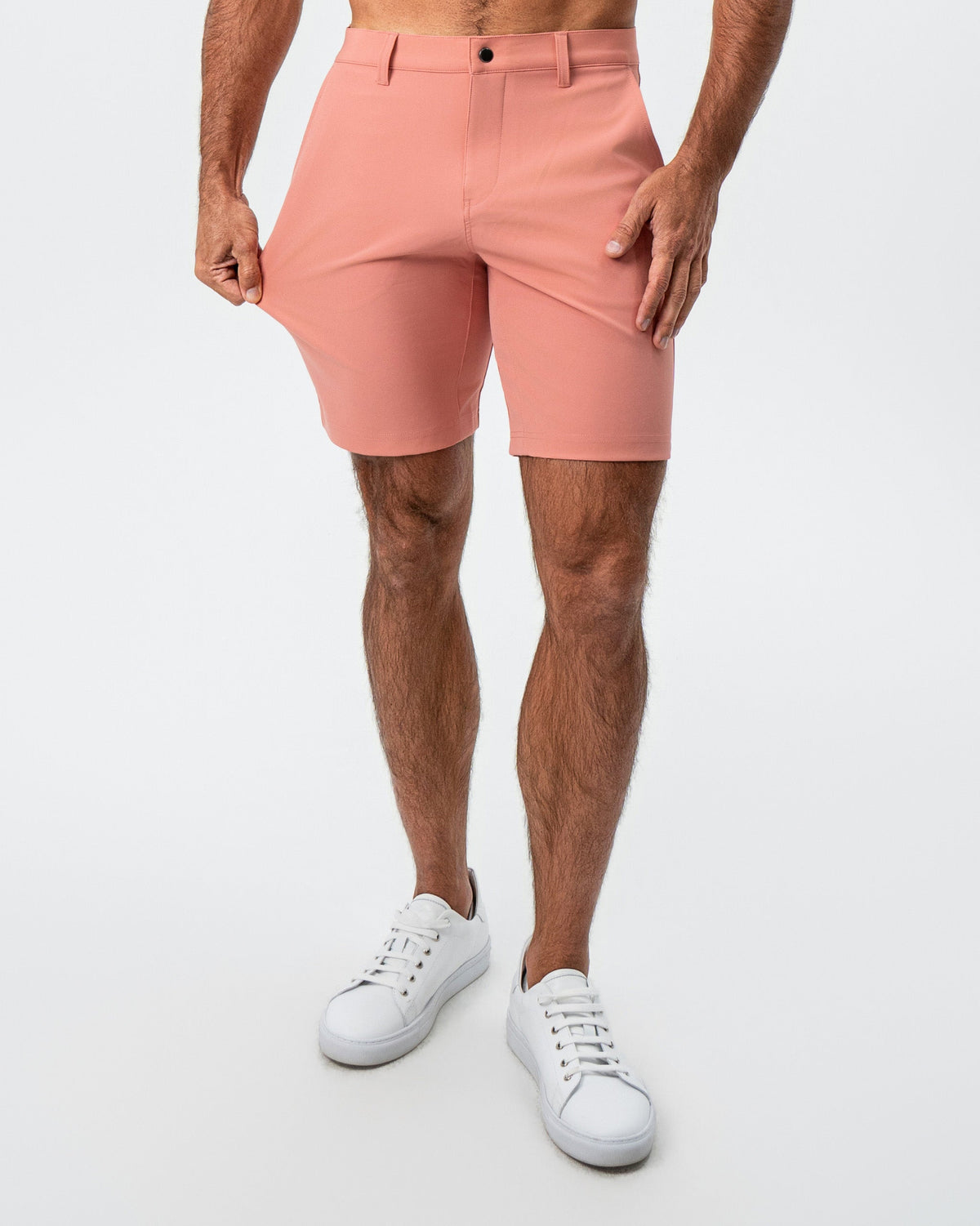 State & Liberty - Athletic Fit Shorts - Salmon