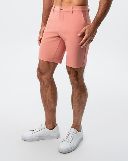 State & Liberty - Athletic Fit Shorts - Salmon