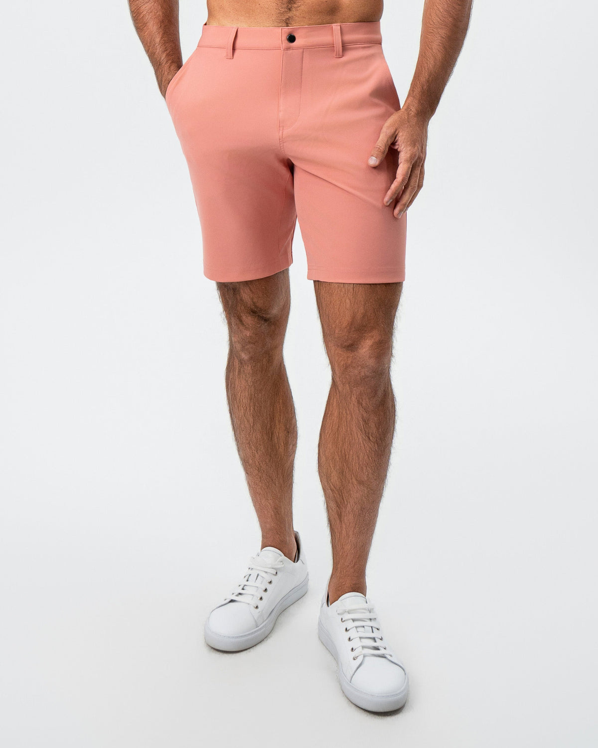 State & Liberty - Athletic Fit Shorts - Salmon