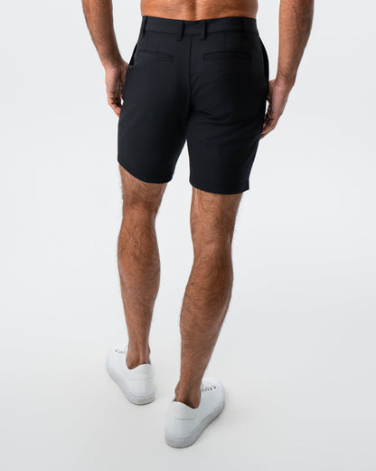 State & Liberty - Athletic Fit Shorts - Black