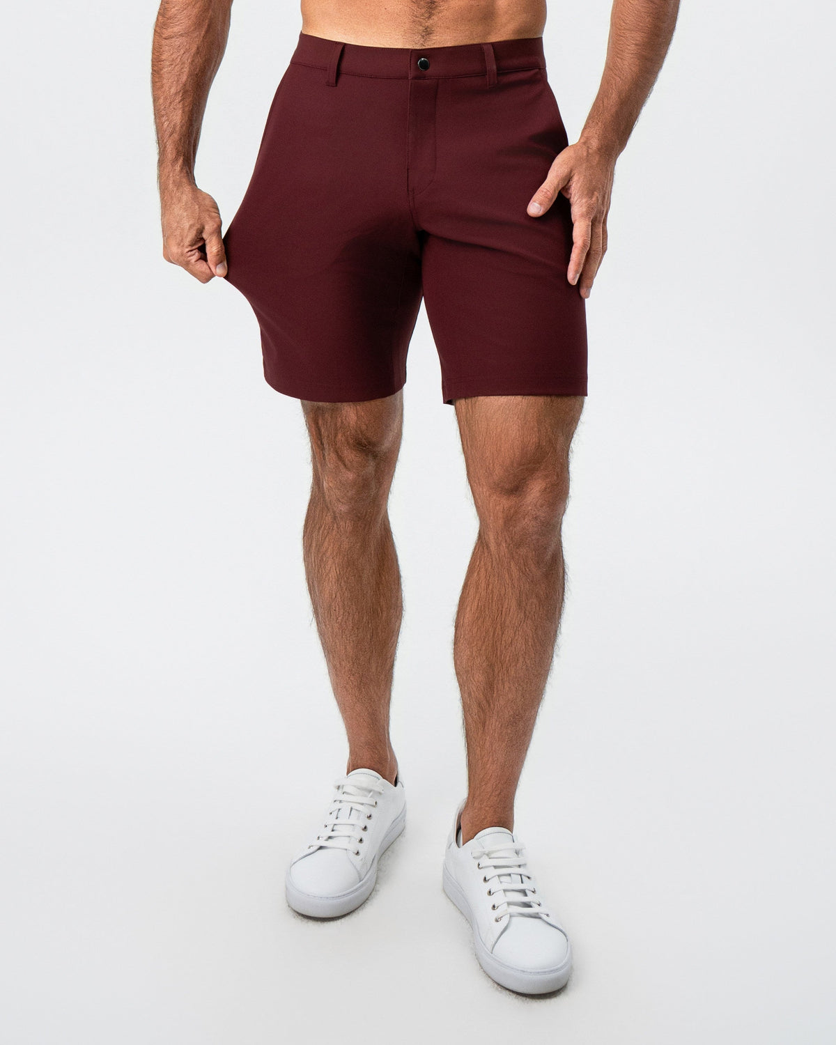 State & Liberty - Athletic Fit Shorts - Maroon