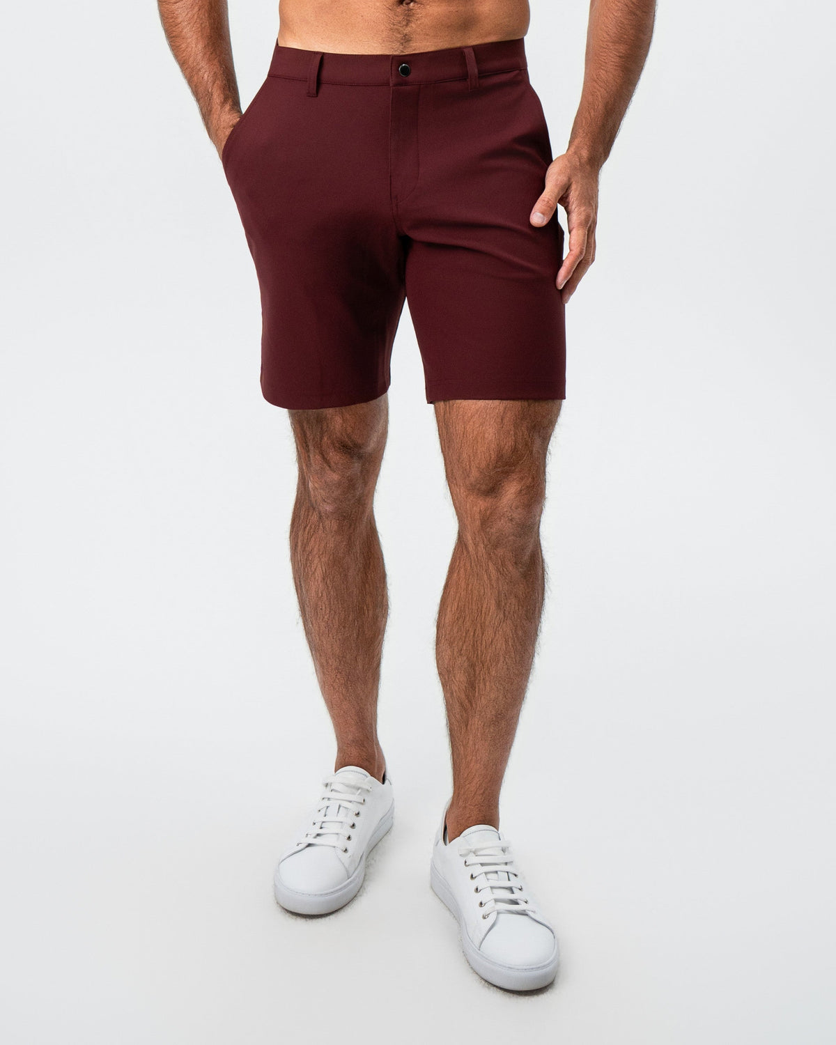 State & Liberty - Athletic Fit Shorts - Maroon