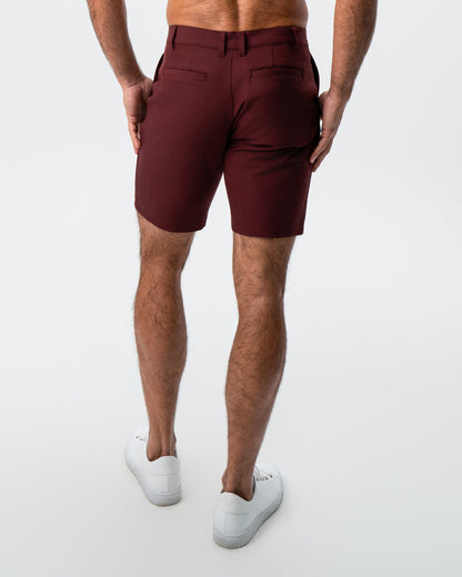 State & Liberty - Athletic Fit Shorts - Maroon