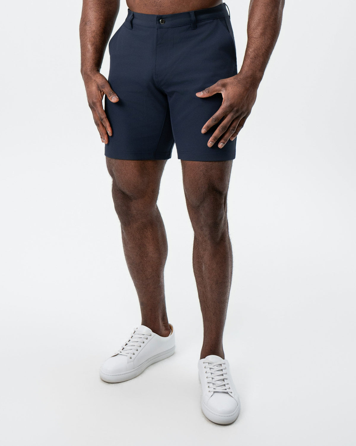 State & Liberty - Athletic Fit Shorts - Navy