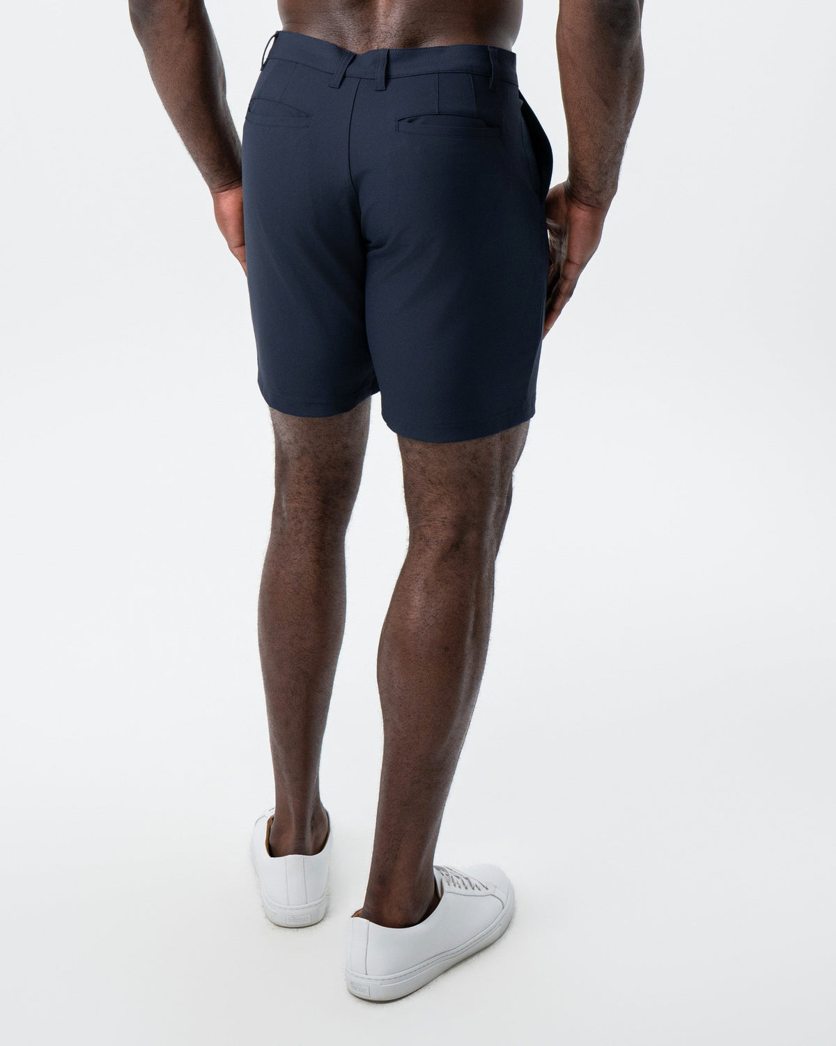 State & Liberty - Athletic Fit Shorts - Navy