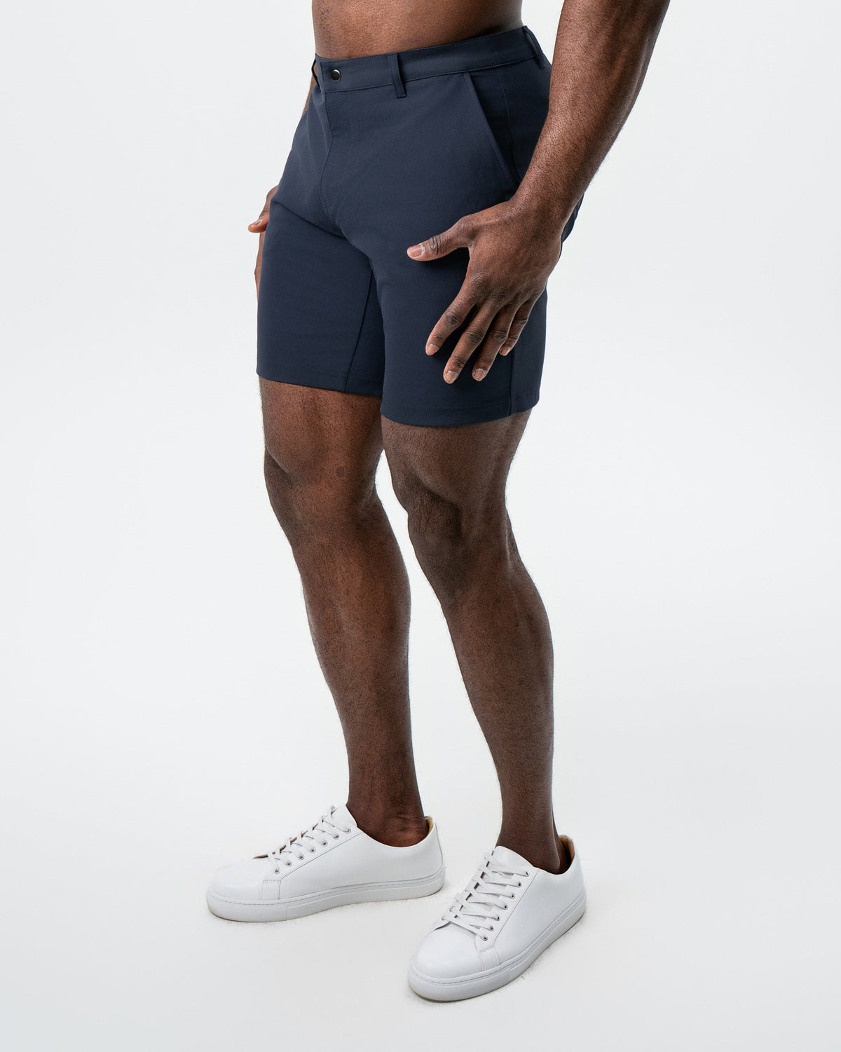 State & Liberty - Athletic Fit Shorts - Navy