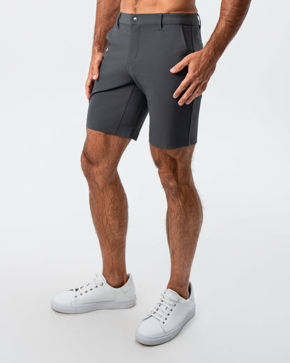 State & Liberty - Athletic Fit Shorts - Charcoal