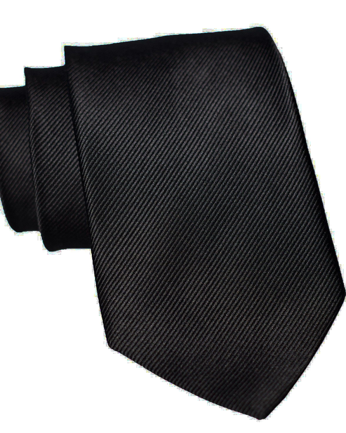 State & Liberty - Black Woven Silk Tie