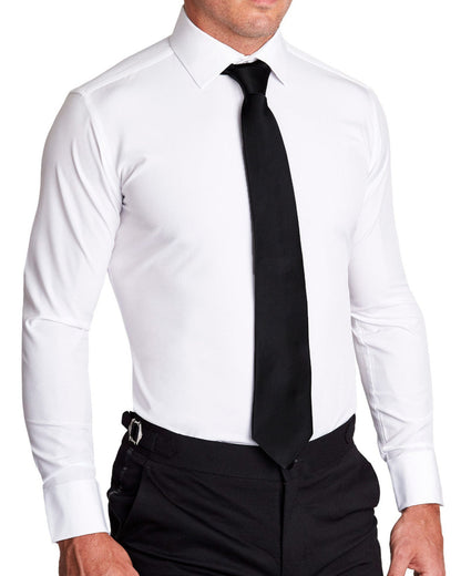 State & Liberty - Black Woven Silk Tie