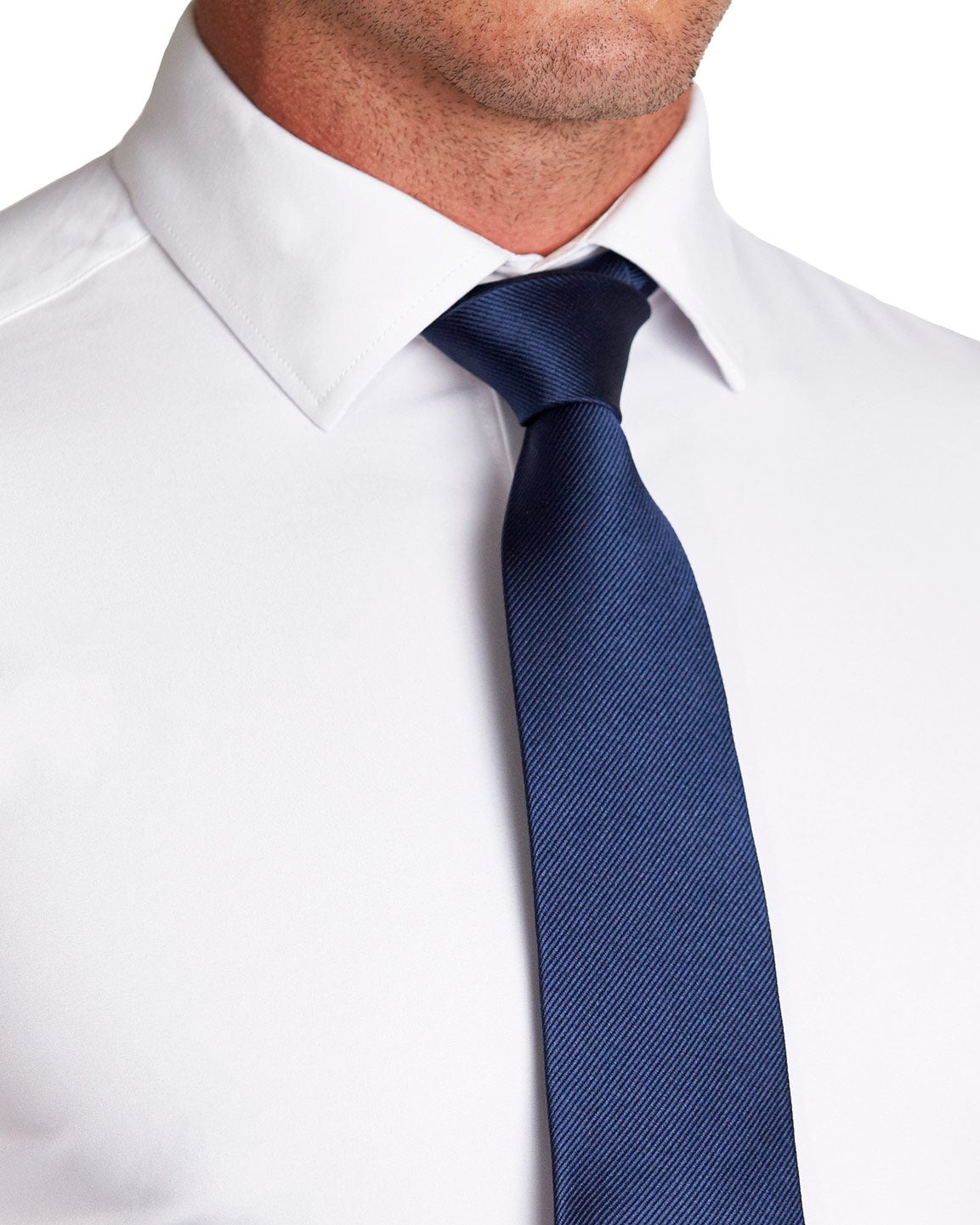 State & Liberty - Navy Woven Silk Tie