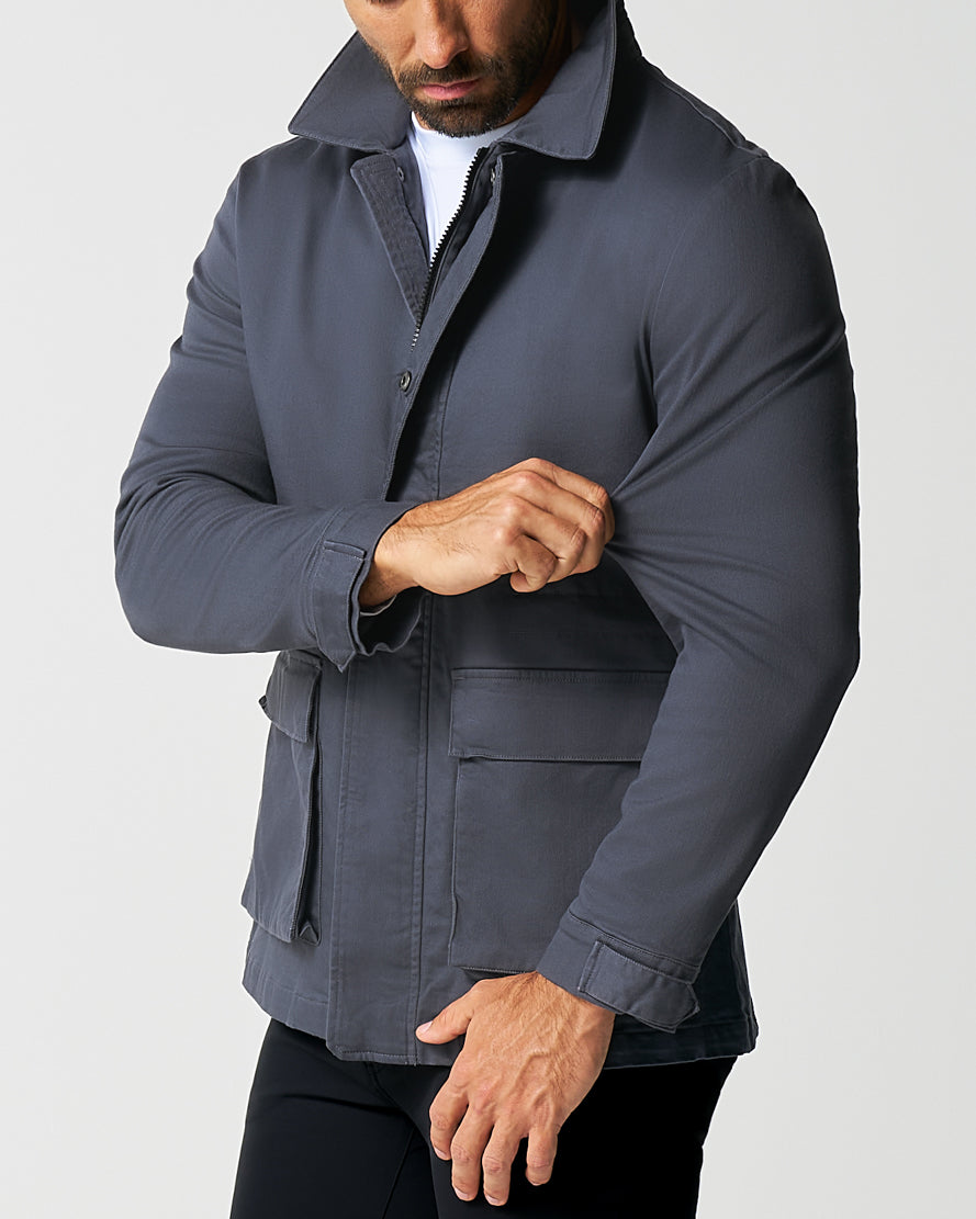 State & Liberty - Utility Jacket - Smoked Navy