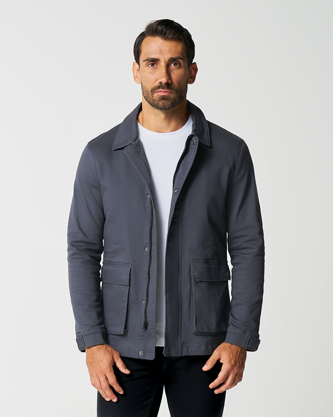 State & Liberty - Utility Jacket - Smoked Navy
