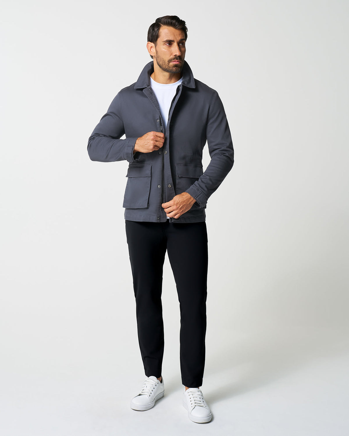 State & Liberty - Utility Jacket - Smoked Navy